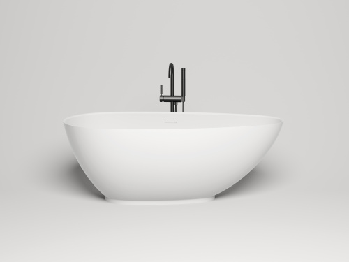 Ванна из искусственного камня Salini PAOLA 101512SM 172х82 отдельностоящая асимметричная - фото 2